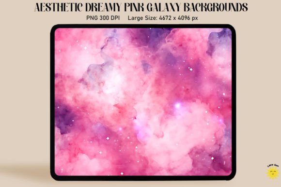 Dreamlike Pink Universe Backgrounds for Creative Projects