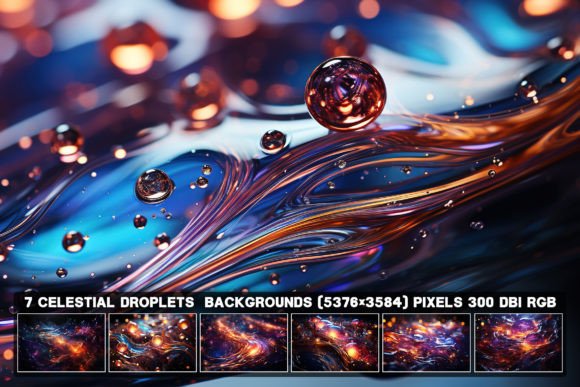 Elevate Your Visuals with 7 Abstract Cosmic Elixir Backgrounds