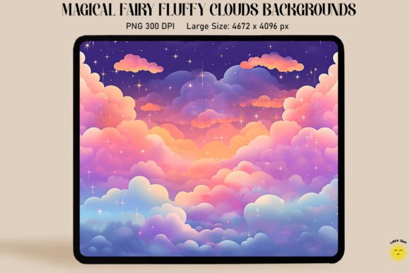 Enchanting Skies: Crafting Magic with Fluffy Cloud Backgrounds