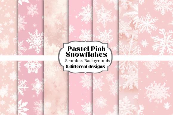 Soft & Stylish: Pastel Pink Seamless Backgrounds
