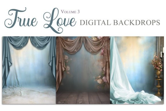 True Love V3 Digital Backgrounds: Elevate Your Photos
