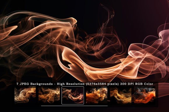Unlock Creative Energy: Vivid Rainbow Smoke on Black