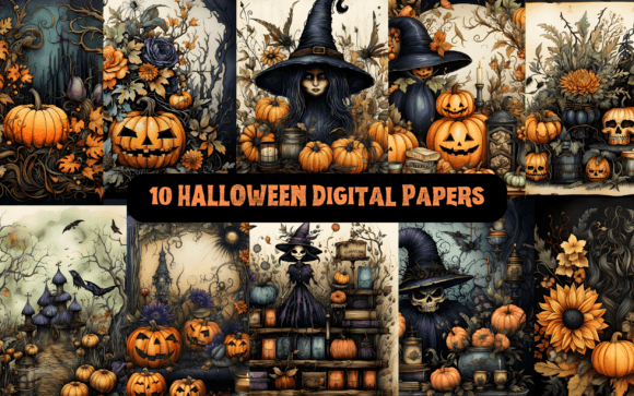 Watercolor Halloween Backgrounds: Elevate Your Autumn Designs